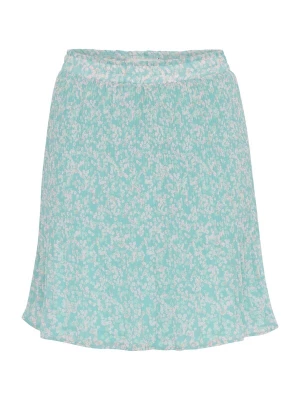 Foto van product ICHI Rok 'NALLY' aqua / mintgroen / oudroze / wit