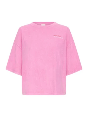 Foto van product ICHI Shirt 'IHNica' lichtroze / rood / wit