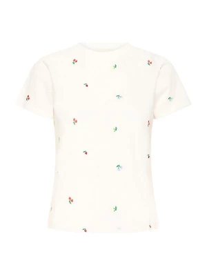 Foto van product ICHI Shirt 'IHOLYA' pastelblauw / groen / rood / wit