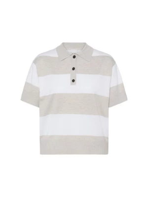 Foto van product ICHI Trui 'IHLULS' beige / wit