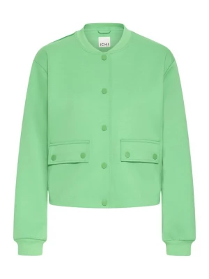 Foto van product ICHI Tussenjas 'IHKate Neo' neongroen / wit