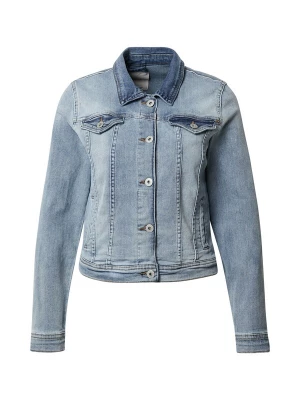 Foto van product ICHI Tussenjas 'STAMPE' blauw denim