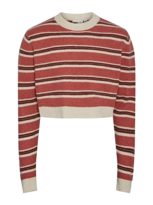 Foto van product IIQUAL Trui 'COOKIE' crème / rood / zwart