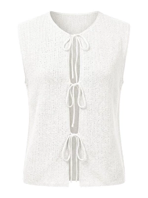 Foto van product Imily Bela Gebreide bodywarmer wit