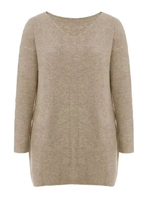 Foto van product Imily Bela Gebreide jurk beige gemêleerd