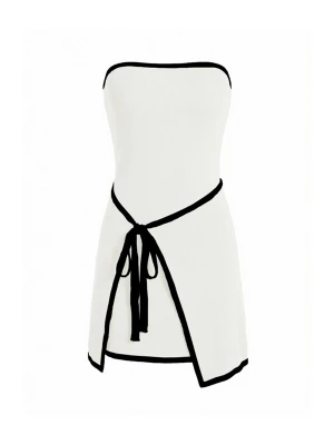 Foto van product Imily Bela Gebreide jurk zwart / wit