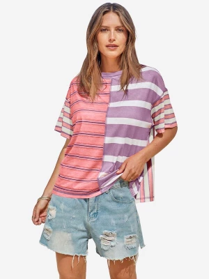 Foto van product Imily Bela Shirt lila / lavendel / lichtrood / wit
