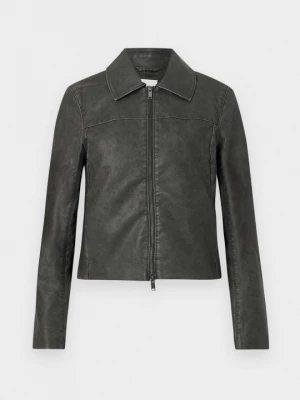 Foto van product Imitatieleren jas Abercrombie & Fitch zwart