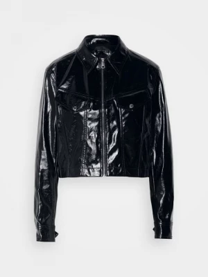 Foto van product Imitatieleren jas Boss zwart