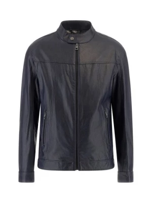 Foto van product Imitatieleren jas Guess donkerblauw