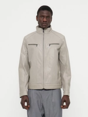 Foto van product Imitatieleren jas Michael Kors crème