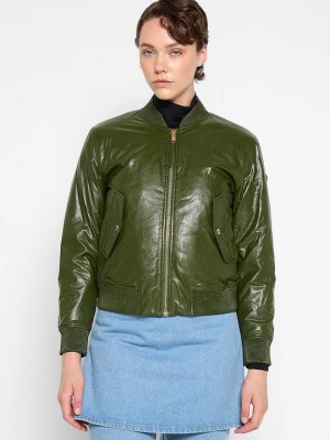 Foto van product Imitatieleren jas Michael Kors groen