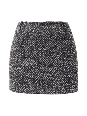 Foto van product In The Style Rok 'LORNA' zwart / wit