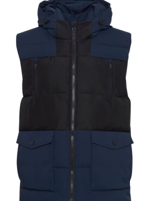 Foto van product INDICODE JEANS Bodywarmer 'Flikko' marine / zwart