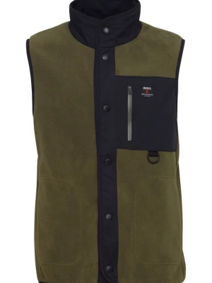 Foto van product INDICODE JEANS Bodywarmer 'Majs' blauw / donkergroen
