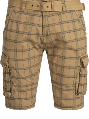 Foto van product INDICODE JEANS Cargobroek beige / mosterd