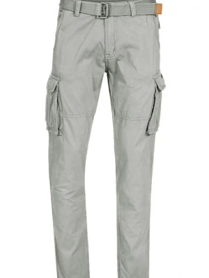 Foto van product INDICODE JEANS Cargobroek 'William' lichtgrijs