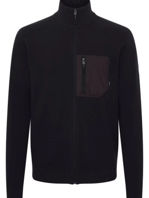 Foto van product INDICODE JEANS Gebreid vest 'Medan' zwart