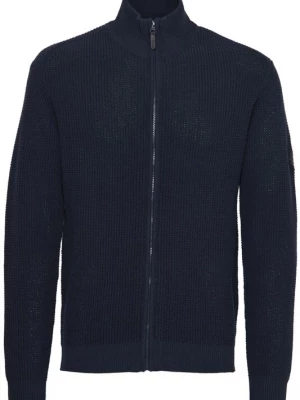 Foto van product INDICODE JEANS Gebreid vest 'Revil' donkerblauw