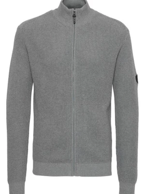 Foto van product INDICODE JEANS Gebreid vest 'Revil' grijs