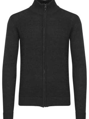 Foto van product INDICODE JEANS Gebreid vest 'Rickert' donkergrijs