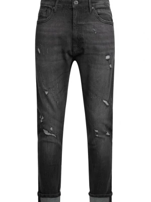 Foto van product INDICODE JEANS Jeans 'Smalinos' black denim