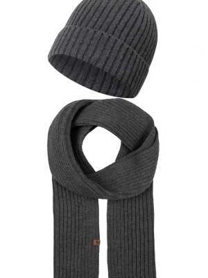 Foto van product INDICODE JEANS Muts 'Geyser' donkergrijs