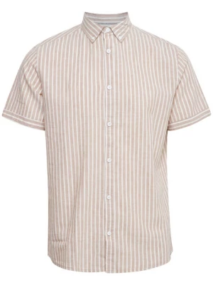 Foto van product INDICODE JEANS Overhemd 'Hank' beige / wit