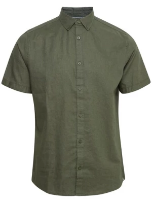 Foto van product INDICODE JEANS Overhemd 'Hank' olijfgroen