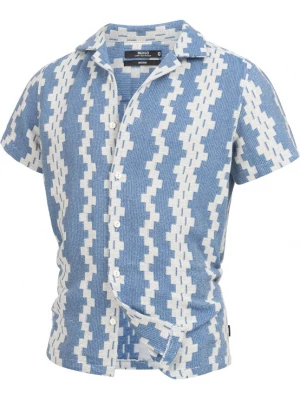 Foto van product INDICODE JEANS Overhemd 'INCosby' blauw / wit