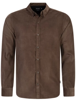 Foto van product INDICODE JEANS Overhemd 'Ryan' donkerbruin