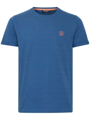 Foto van product INDICODE JEANS Shirt 'Gabrix' hemelsblauw / oranje