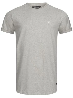 Foto van product INDICODE JEANS Shirt ' Kloge ' grijs gemêleerd