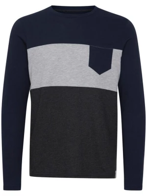 Foto van product INDICODE JEANS Shirt 'Matheo' navy / grijs / zwart gemêleerd