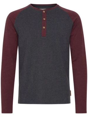 Foto van product INDICODE JEANS Shirt 'Winston' grijs / bordeaux