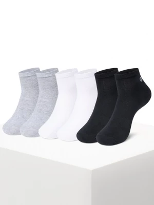 Foto van product INDICODE JEANS Sokken 'Foltman' lichtgrijs / zwart / wit