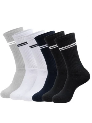Foto van product INDICODE JEANS Sokken 'Louis' grijs / zwart / wit