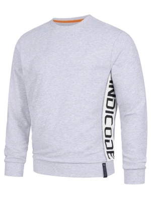 Foto van product INDICODE JEANS Sweatshirt 'Nilon' grijs / zwart / wit