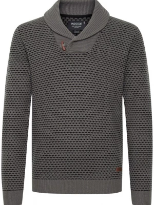 Foto van product INDICODE JEANS Trui 'COPENT' grijs / zwart