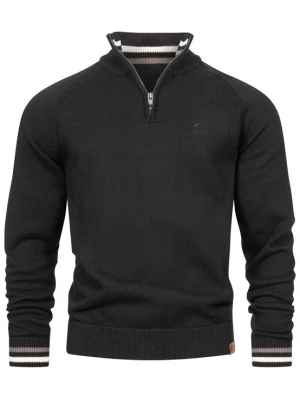 Foto van product INDICODE JEANS Trui ' Swift ' grijs / zwart / wit