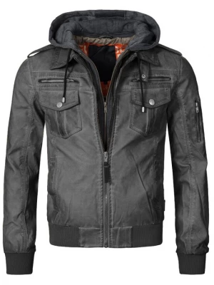 Foto van product INDICODE JEANS Tussenjas 'Aaron' basaltgrijs