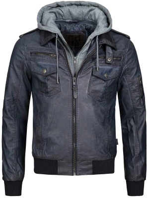 Foto van product INDICODE JEANS Tussenjas 'Aaron' donkerblauw