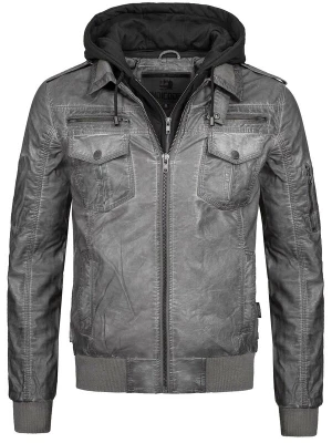 Foto van product INDICODE JEANS Tussenjas 'Aaron' rookgrijs