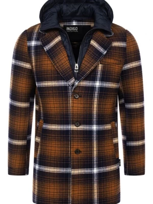 Foto van product INDICODE JEANS Tussenjas ' Apostolos ' blauw / bruin / grijs