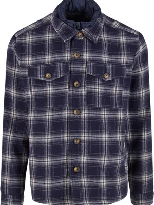 Foto van product INDICODE JEANS Tussenjas 'Benito' donkerblauw / grijs / wit