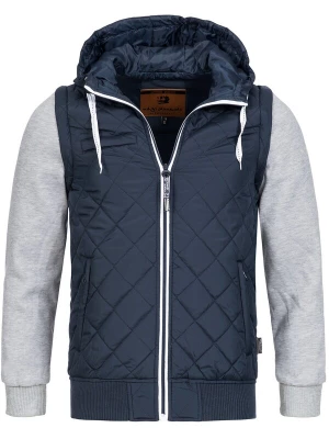 Foto van product INDICODE JEANS Tussenjas 'Harry' duifblauw / grijs