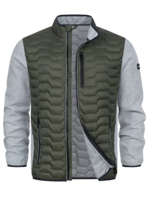 Foto van product INDICODE JEANS Tussenjas 'INErlando' lichtgroen / donkergroen