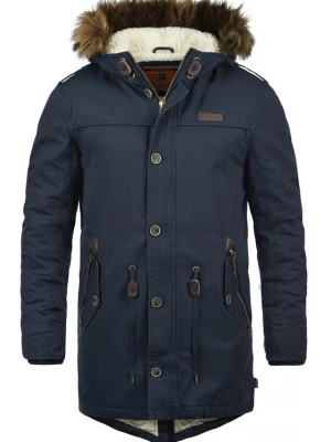 Foto van product INDICODE JEANS Winterparka 'IDPulsoor' navy / bruin gemêleerd