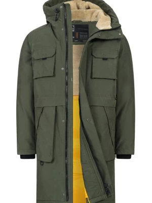 Foto van product INDICODE JEANS Winterparka 'INKristof' olijfgroen