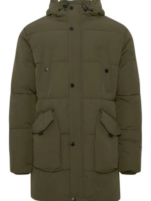 Foto van product INDICODE JEANS Winterparka 'Zeppal' olijfgroen